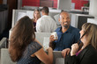 Employees Enjoying Break