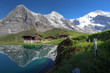 Eiger, Monch and Jungfrau mountains, Switzerland Eiger, Monch and Jungfrau mountains, Switzerland
