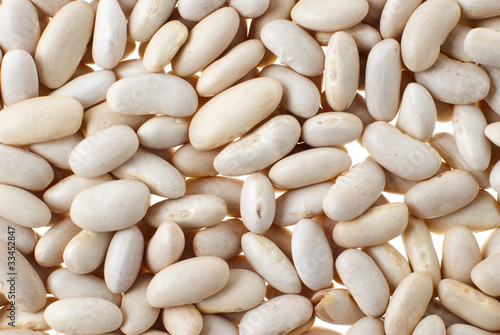 Photo: White bean background White bean background