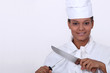 girl dressed as a cook