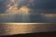 sunset on the beach
