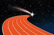 piste d'athlétisme