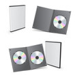 3d vector DVD boxes