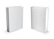 3d vector white books
