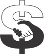 Dollar-Handshake