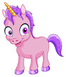Vector: Smiling unicorn Smiling unicorn