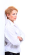 Portrait of a mature confident businesswoman looking