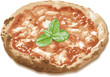 Vetor: pizza margherita pizza margherita