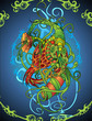 A colourful abstract design