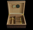 Humidor and cigars Humidor and cigars