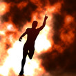 On fire