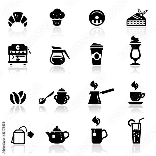 Vector: Icons set Cafe Icons set Cafe