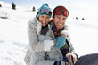 Young Couple On Winter Vacation