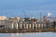 Industrieanlagen im Hamburger Hafen