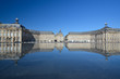 Miroir Place de la Bourse à Bordeaux