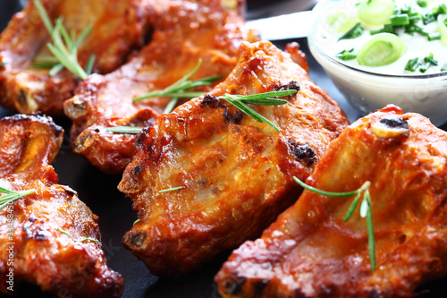 Foto: Spare ribs with sour cream Spare ribs with sour cream