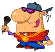 White Rapper Dude Singing