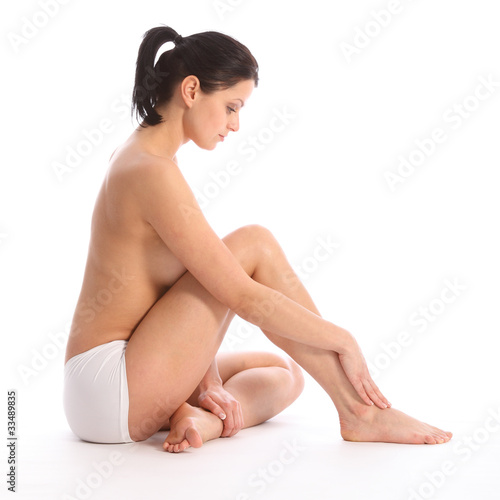 Photo: Sexy healthy semi nude body of fit young woman Sexy healthy semi nude body of fit young woman