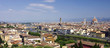 Stadtpanorama hoch über Florenz - Toskana Stadtpanorama hoch über Florenz - Toskana