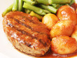 Fleisch mit Gemüse