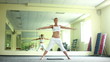 Set of exercises of yoga. Part 1 of 5