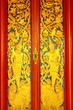 Door of Buddhist church of Wat Pra Thart Panom,Nakorn Panom Door of Buddhist church of Wat Pra Thart Panom,Nakorn Panom