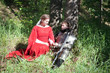 knight and maid
