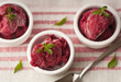 Raspberry sorbet