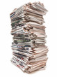 Zeitungsstapel