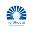 Logo lighthouse # Vector