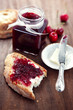 Bread,  butter and jam