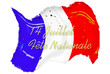 Illustration: Bastille Day Grunge French Flag Bastille Day Grunge French Flag