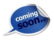Illustration: Coming soon speech bubble Coming soon speech bubble