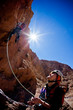 Rock climbing