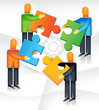 Teamwork- man-puzzles