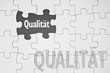 Puzzle mit Qualität
