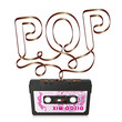 Audiokassette, Musikkassette, Kassette, Silhouette, POP