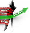 You Vs Them - Beat Your Competition to Victory in Game of Life