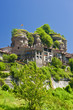 Rupit typical rural landscape of Catalonia, Spain