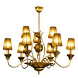 chandelier in vintage style isolated on white chandelier in vintage style isolated on white
