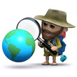 3d Hiker plans his next trip round the world 3d Hiker plans his next trip round the world
