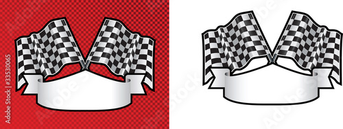 Vector: motor racing checkered, chequered flag background motor racing checkered, chequered flag background