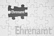 Puzzle mit Ehrenamt