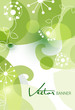 Green background design Green background design