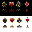 Vector: Card symbols Card symbols