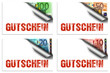 Gutschein Set - Euronoten