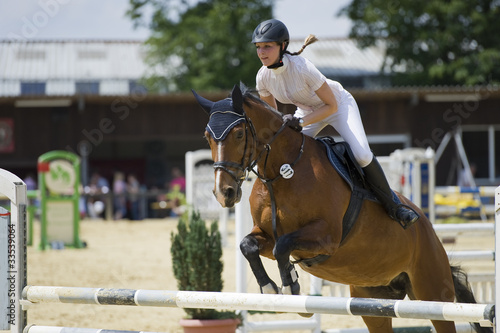 Foto: Springreiten Springreiten