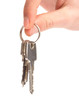 hand holding keys