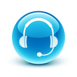 icône casque audio sav /  headphone hotline icon