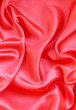 Smooth Red Silk as background Smooth Red Silk as background